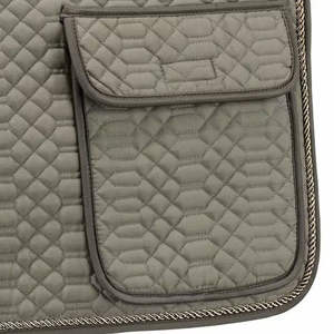 Selle de cheval personnalisée de haute qualité avec poche |   Selle en mousse satinée, équipement haut de gamme, vente en gros - Product Image 3