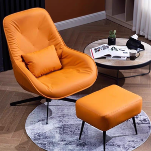 Sillón moderno de varios colores con diseño giratorio para muebles de sala de estar - Product Image 2