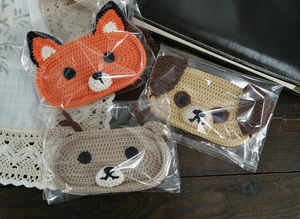 Crochet Gift Eyeglass Case Handmade Eyeglasses Holder <b>Cute</b> <b>Bear</b> Amigurumi Animal Glasses Glaser Handwork Holder Eyeglass Tray - Product Image 6