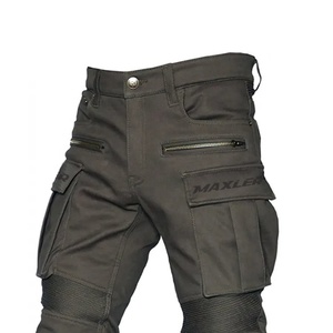 New Arrivals Comfortable Winter Motor-Cycle Pants Removable <b>Hip</b> Protector Cotton <b>Padded</b> Motor Racing Wear OEM ODM Customization - Product Image 4