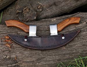 Hache à pizza industrielle de qualité supérieure, forgée à la main, en acier inoxydable, personnalisable, directement de l'usine - Product Image 6