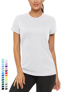 Service OEM T-shirts décontractés pour femmes imprimés sur mesure Été Respirant 100% coton Prix bas Meilleures ventes - Product Image 4