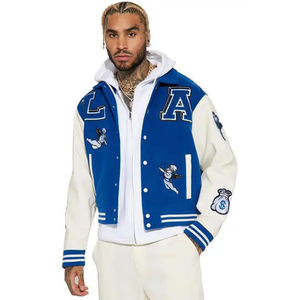 Hot Selling Winter Bomber <b>Jacket</b> Embroidered <b>Jacket</b> Varsity <b>Jacket</b> Custom Winter College Baseball <b>jacket</b> for <b>men</b> - Product Image 1
