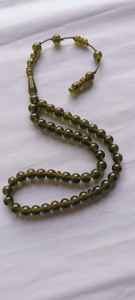 Perles de Tasbih en résine d'ambre de haute qualité, produit indien unique, bonne qualité, ange pour la prière islamique, chapelet - Product Image 2