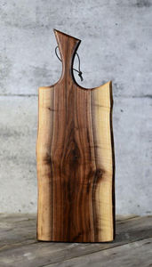 เขียงไม้อะคาเซียทรงสี่เหลี่ยมเขียงไม้สองด้านสำหรับใช้ในห้องครัว - Product Image 4