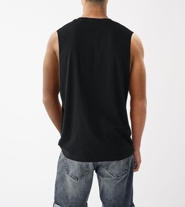 Summer Streetwear Breathable Trending Sport Muscle Work Wear Men Tank Top <b>Best</b> Selling Comfortable Fitness Wear Tank Top - Product Image 5