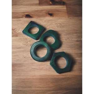 Best-selling <b>Resin</b> Napkin <b>Rings</b> with extra Premium Quality & Perfect for Industrial and Vintage-themed Tables - Product Image 1