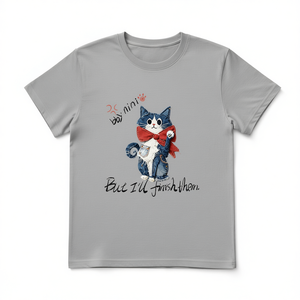 T-Shirt Unisex 100% Cotone 210GSM Stile Casual Aderente con Design Personalizzato Stampato Metodo di Stampa DTG - Product Image 2