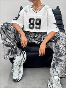 Fashion Women <b>Crop</b> <b>Top</b> Shirt Lightweight Cotton Breathable Fabric Ideal for Streetwear Gym Wear and Casual Fashion Use - Product Image 5