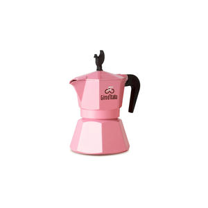 Giro d'Italia IA เครื่องชงกาแฟ, หม้อต้มกาแฟอลูมิเนียมแบบเหนี่ยวนำที่จับพลาสติกอุปกรณ์เครื่องครัว3ถ้วย - Product Image 2