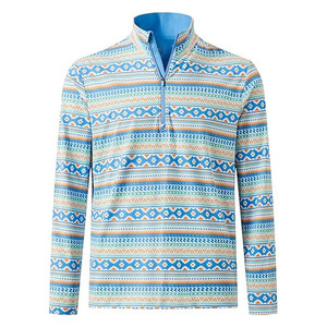 Chaqueta Deportiva Sublimada con Media Cremallera para Hombre, Chaqueta Sublimada Personalizada con Media Cremallera para Uso en Exteriores y Gimnasio - Product Image 1