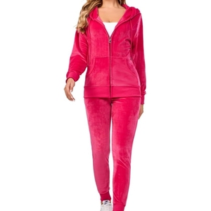 Chándal Deportivo Personalizado al por Mayor para Mujer, Ropa Deportiva para Entrenamiento y Running, Chándal de Algodón Ajustado para Mujer - Product Image 3