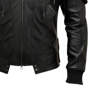 Veste en cuir stylée pour hommes la plus vendue dans les meilleures couleurs disponibles dans les meilleurs prix de vente veste en cuir pour hommes - Product Image 4