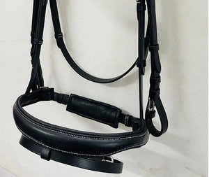 Brida de Doma Inglesa Premium, Cuero Genuino, Arnés Profesional para Caballos, Diseño Elegante y Duradero, Alta Calidad - Product Image 3