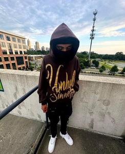 Échantillon gratuit OEM Sweat-shirt pour hommes 100% coton vierge sérigraphie bouffante oversize pulls à capuche - Product Image 2