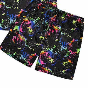 Conjunto de camiseta de manga corta de Color sólido de alta calidad para hombre, tejido personalizado, transpirable, moda de verano, estilo informal - Product Image 2