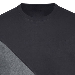 Low Moq algodón cuello redondo sudaderas personalizadas Casual Oversize cuello redondo manga larga liso gota hombro sudaderas - Product Image 3