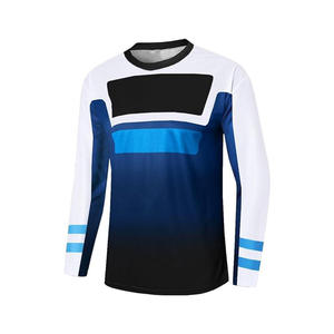 Ensemble de pantalon et maillot de motocross respirant pour homme 2025, impression par transfert de sublimation avec logo personnalisé, matière % polyester/coton - Product Image 5