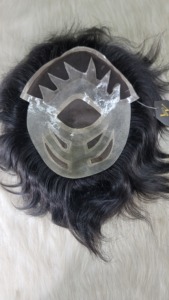 Style de boucles de Jerry naturelles et droites pour hommes, redéfini l'élégance intemporelle avec la conception de vague de corps de perruque de vague profonde - Product Image 5