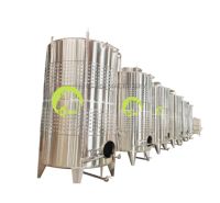 Nouveau réservoir de couvercle de flotteur de fermenteur de vin et de cidre d'acier inoxydable 100L ~ 5000L pour l'équipement de stockage et de fermentation
