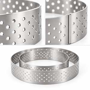 แหวนรองอบแบบมีรู Fida ทรงกลม สูง 2.5 ซม. ทำจากสแตนเลส - Product Image 3