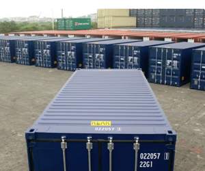 Conteneur de transport maritime sec à double porte de 20 pieds (6,1 m) avec certificat CSC à vendre - Product Image 3