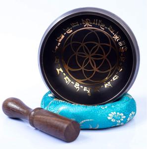 Cuenco de latón profesional para meditación de Yoga, Buda del Himalaya, Chakra, cuenco de curación religiosa - Product Image 3