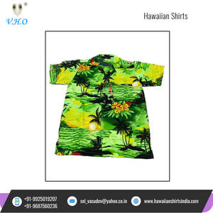 Camisas Hawaianas de Popelina con Estampado de Palmeras para Hombre, Manga Corta, a la Moda, de la Mejor Calidad, Antiarrugas, Venta al Por Mayor OEM - Product Image 6