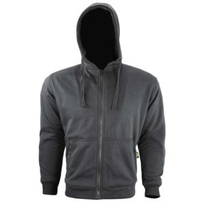 2022 Veste à capuche de moto Sportswear personnalisée CE Noir Gris Entièrement doublé de Jersey imprimé en fibres ARAMID - Product Image 2