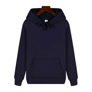 Trendy couleur pure personnalisable 260gsm basique polyester sweat à capuche logo personnalisé sublimation haute qualité unisexe - Product Image 2