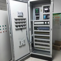 Gabinete de Control PLC Eléctrico con Energía Solar y Control Remoto IO, con Sensor de Humedad del Suelo para Control de Bombas de Riego Agrícola