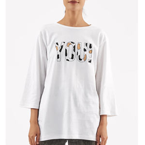 Ropa Conjuntos de 2 piezas Ropa de descanso Camiseta de manga corta Mujer Verano Dos piezas Pantalones cortos Conjunto de camiseta - Product Image 4