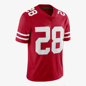 Maillot de football américain court, coupe confortable, qualité supérieure, tissu respirant, personnalisable, protection UV, évacuation de l'humidité - Product Image 3