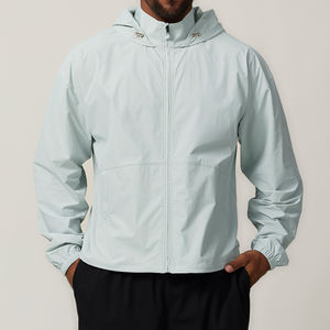 Veste d'entraînement et de jogging en polyester 100% pour hommes, nouveaux vêtements d'extérieur imperméables personnalisés avec motif camouflage - Product Image 3