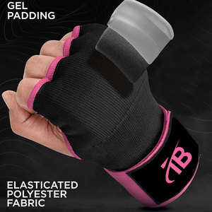 Bandages de poignet rapides en néoprène, rembourrés et respirants, pour les séances d'entraînement de boxe - Product Image 2