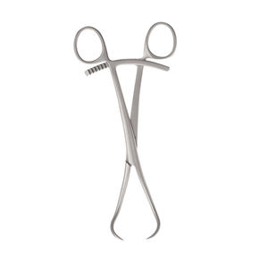 Pinzas de reducción ósea de alta calidad de 5.5 pulgadas con acabado Dall, instrumentos quirúrgicos ortopédicos curvos con trinquete de acero inoxidable. - Product Image 5