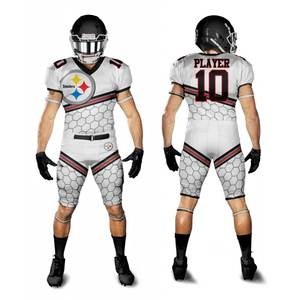 Camiseta de fútbol americano sublimación personalizada camiseta de fútbol impresa sublimación para equipos uniformes de fútbol americano al por mayor - Product Image 5