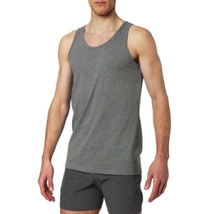 Mélange de coton respirant Bodybuilding Stringer OEM Gym Singlets Débardeurs pour hommes - Product Image 3