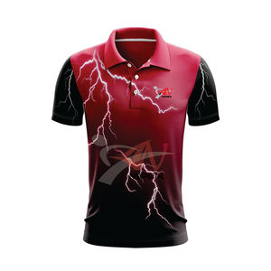 High Quality Custom Sublimation <b>Printing</b> Logo Design Men Polo Shirt Custom <b>Material</b> Flexible Men Polo T Shirt - Product Image 2