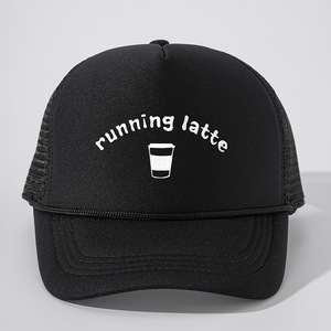 Venta al por mayor de gorra de camionero con logotipo personalizado bordado 100% poliéster deportes correr Snapback gorra de béisbol 5 paneles de malla de espuma en blanco deportivo - Product Image 2