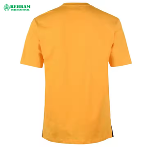 T-shirts pour hommes légers, personnalisables, meilleur prix, en polyester/coton, écologiques, respirants, faible MOQ, coupe ample, col rond - Product Image 4