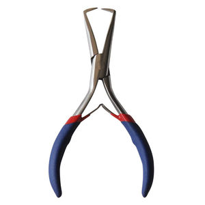 2024 nouveaux outils d'extension de cheveux professionnels élégants modernes en acier inoxydable bleu OEM ODM prix de fabrication - Product Image 2