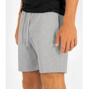 2025กางเกงขาสั้นเบอร์มิวดาผ้าคอตตอนผ้าฟลีซสวมใส่สบายสไตล์ลำลองแบบเชือกผูกเชือกย้อมสีล้วนสำหรับผู้ชายฤดูร้อน - Product Image 5