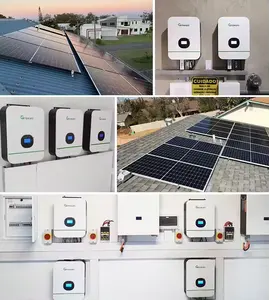 Precio bajo de fábrica 5KW Sistema de paneles solares Batería de gel Completa Sistema solar completo fuera de la red
