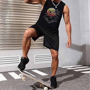 Camiseta sin mangas para hombre, precio barato, superventas en línea, diseño personalizado y tamaño, uso físico, camiseta sin mangas para hombre hecha por Dress Sports - Product Image 5