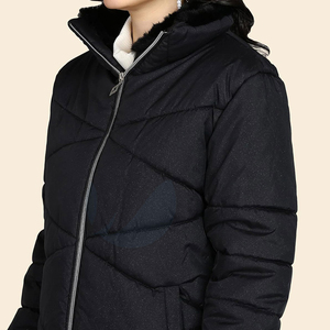 เสื้อแจ็คเก็ตขนเป็ดบุนวมสำหรับผู้หญิงเสื้อโค้ทขนแกะสำหรับฤดูหนาวเสื้อแจ็คเก็ตระบายอากาศได้ดีดีไซน์ใหม่2025 - Product Image 4