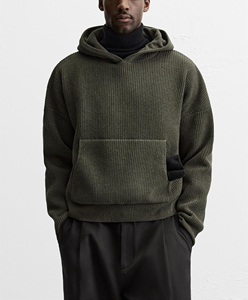 ... Sudadera con capucha para hombre, informal, de algodón, ligero, cálido, cómodo, diseño de moda, perfecto para el uso diario y el uso en viajes - Product Image 3