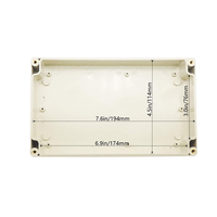 Boîtier étanche en plastique ABS Boîte de jonction Boîtier électronique Boîtier PCB