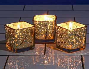 Bougie en verre spéciale Halloween Décor coloré votif pour ambiance automne Candlabra Votive Holder - Product Image 5