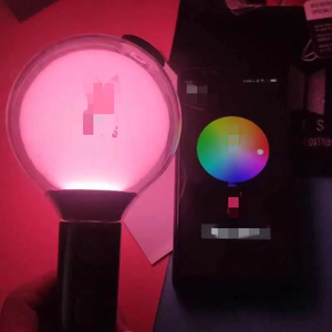 2026 KPOP BT21 Army Bomb Merchandise Concert Fans Cheering <b>Flash</b> Stick APP Programming LED <b>Light</b> Stick Battery Operated - Product Image 2